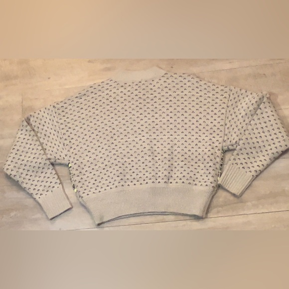 Urban Outfitters BDG Stay Chill Half Zip Cropped Sweater Size Medium - Picture 8 of 8